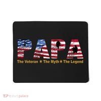 Papa The Veteran The Myth The Legend Mousepad thumb 0