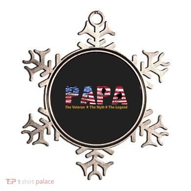 Papa The Veteran The Myth The Legend Ornament