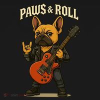Paws And Roll French Bulldog Funny Sweatshirt thumb 3