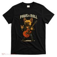 Paws And Roll French Bulldog Funny T-Shirt thumb 0