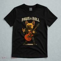 Paws And Roll French Bulldog Funny T-Shirt thumb 5