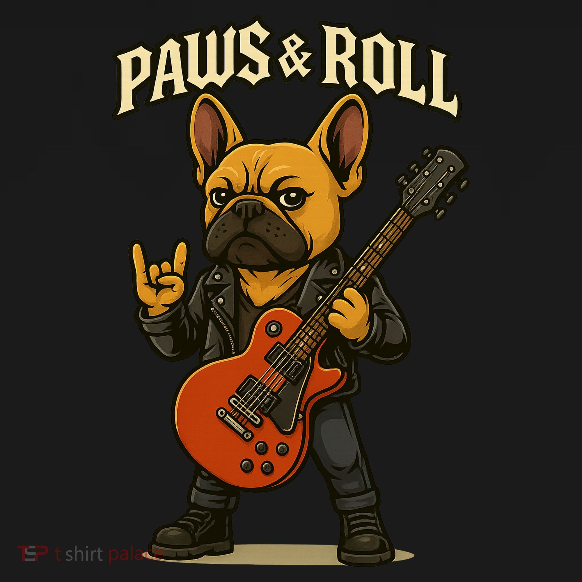 Paws And Roll French Bulldog Funny Women's Hoodie