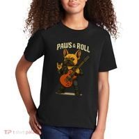 Paws And Roll French Bulldog Funny Kids T-Shirt thumb 2