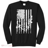 Patriotic American Rifle Flag Pro Gun Gifts Sweatshirt thumb 0