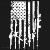 Patriotic American Rifle Flag Pro Gun Gifts Mousepad thumb 1
