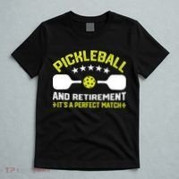 Pickleball And Retirement It's A Perfect Match T-Shirt thumb 5