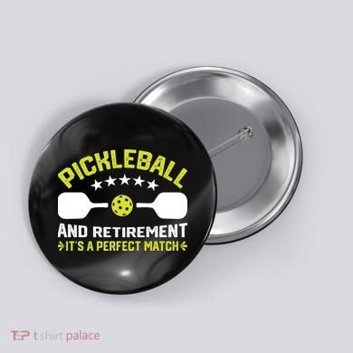 Pickleball And Retirement It's A Perfect Match Button