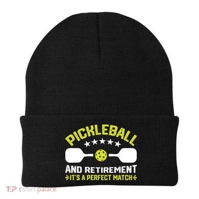 Pickleball And Retirement It's A Perfect Match Beanie