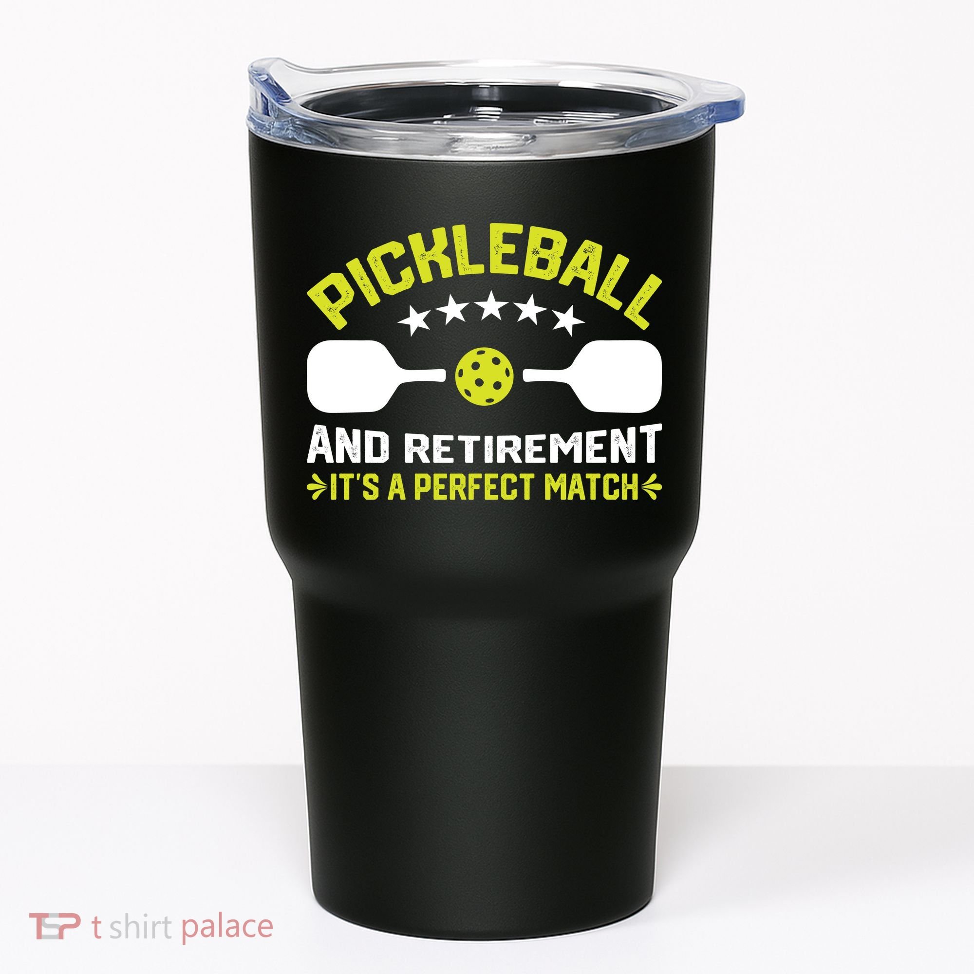 Pickleball And Retirement It's A Perfect Match Tumbler
