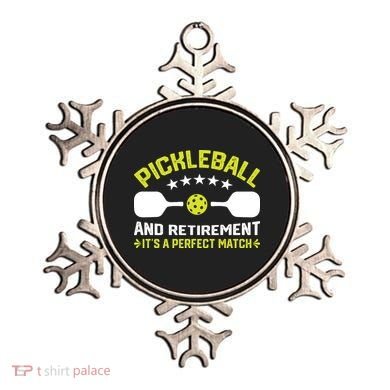 Pickleball And Retirement It's A Perfect Match Ornament