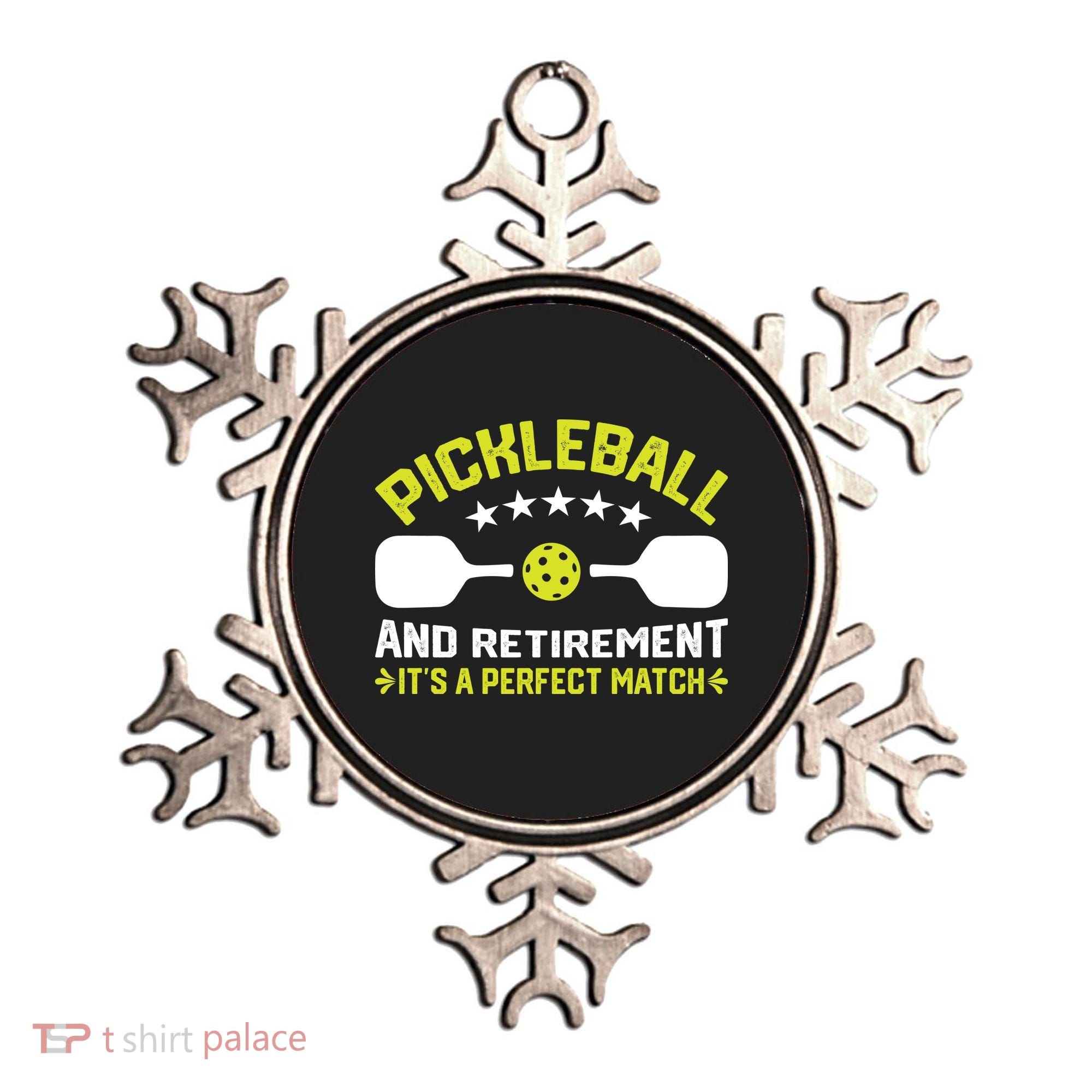 Pickleball And Retirement It's A Perfect Match Ornament