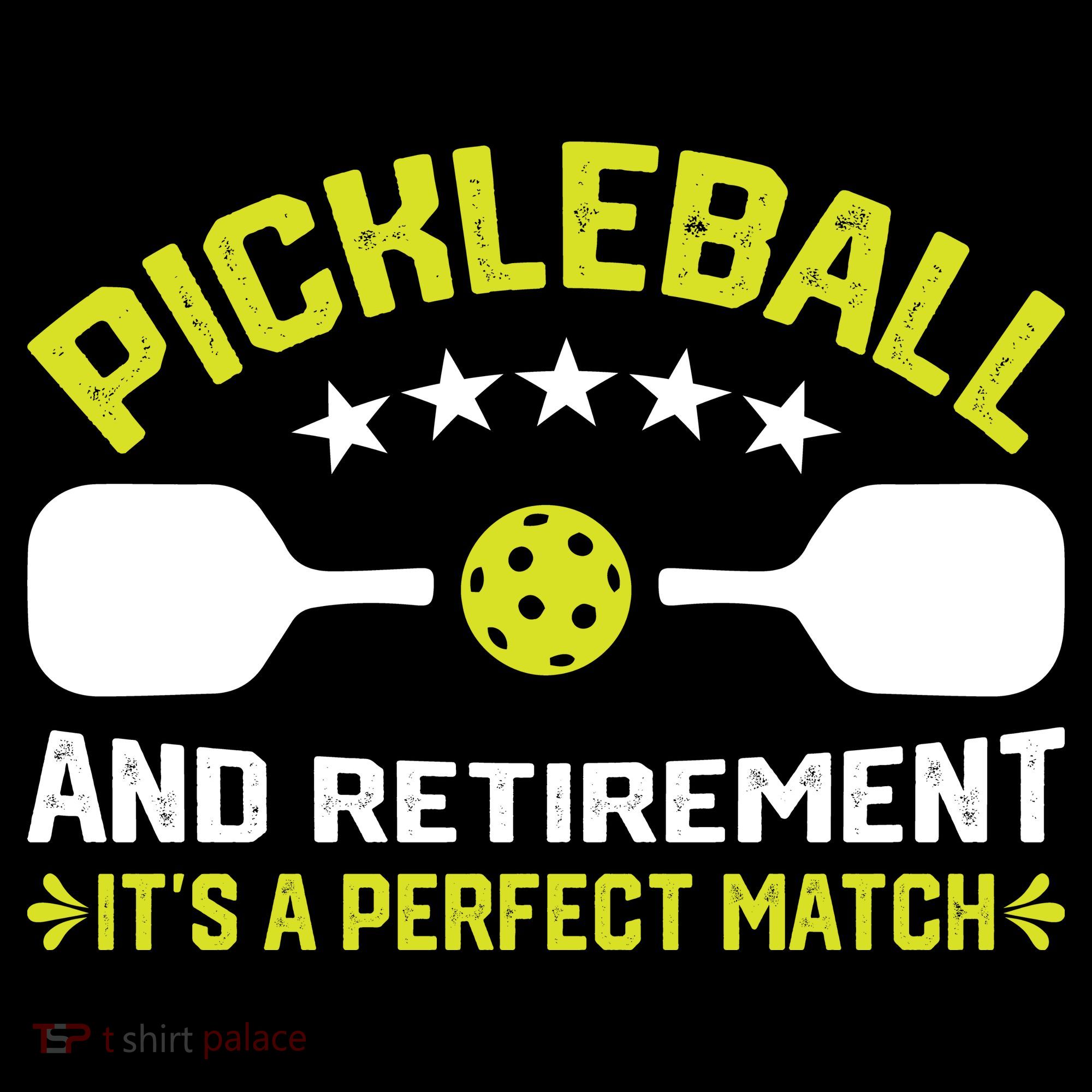 Pickleball And Retirement It's A Perfect Match Ornament