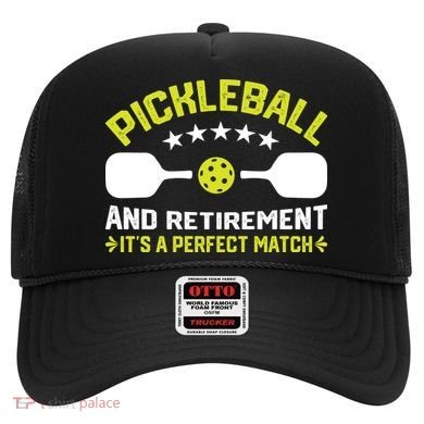 Pickleball And Retirement It's A Perfect Match Hat
