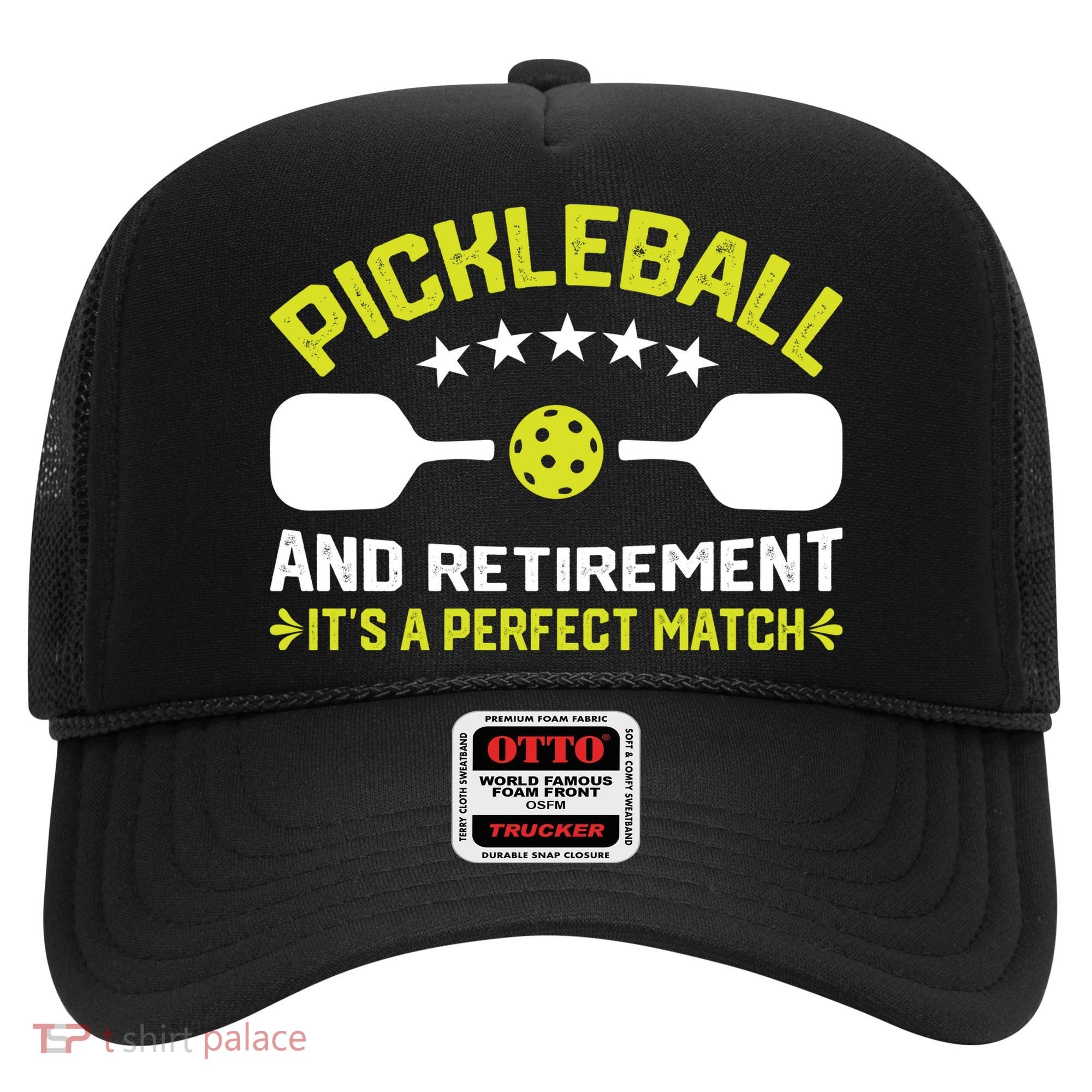 Pickleball And Retirement It's A Perfect Match Hat