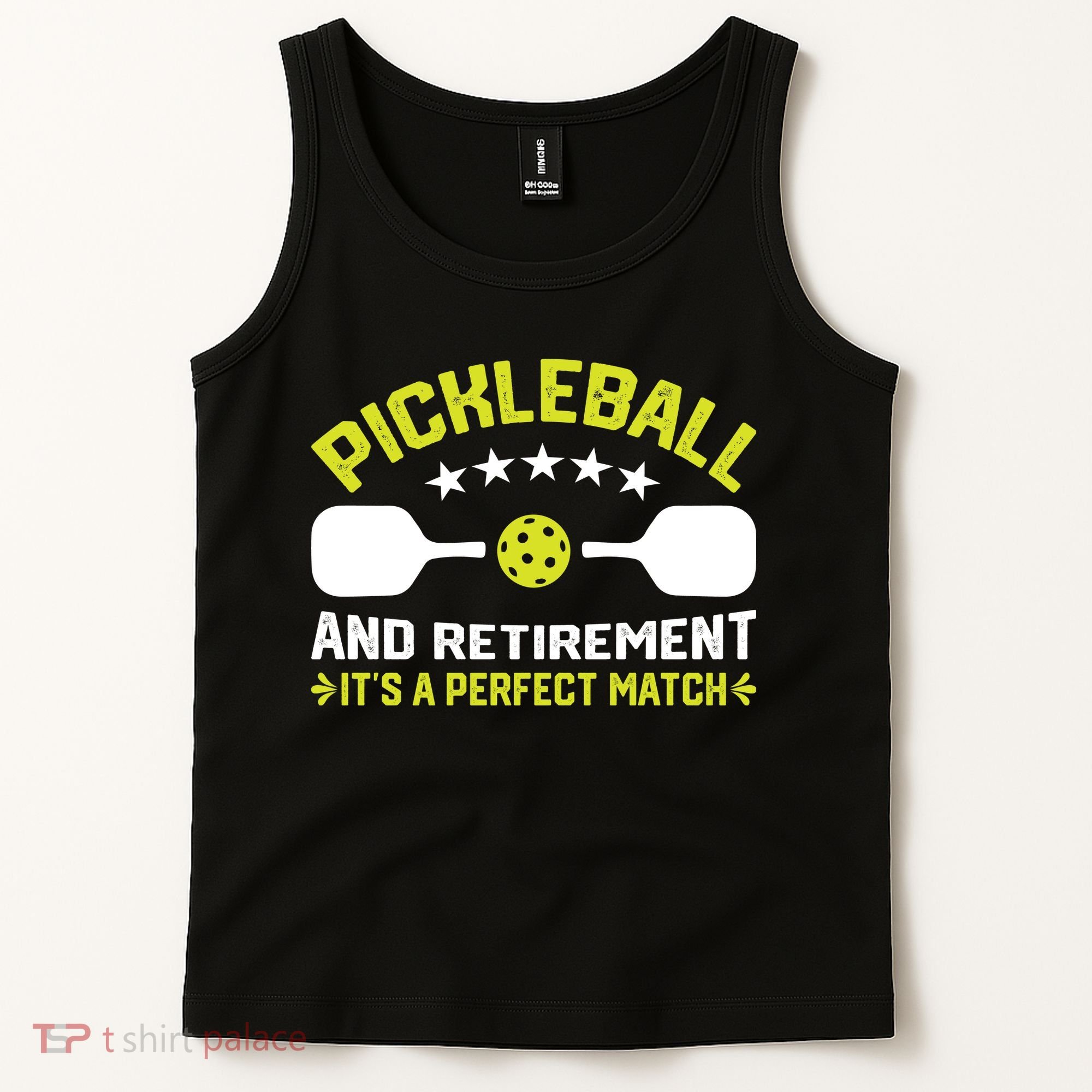 Pickleball And Retirement It's A Perfect Match Tank Top