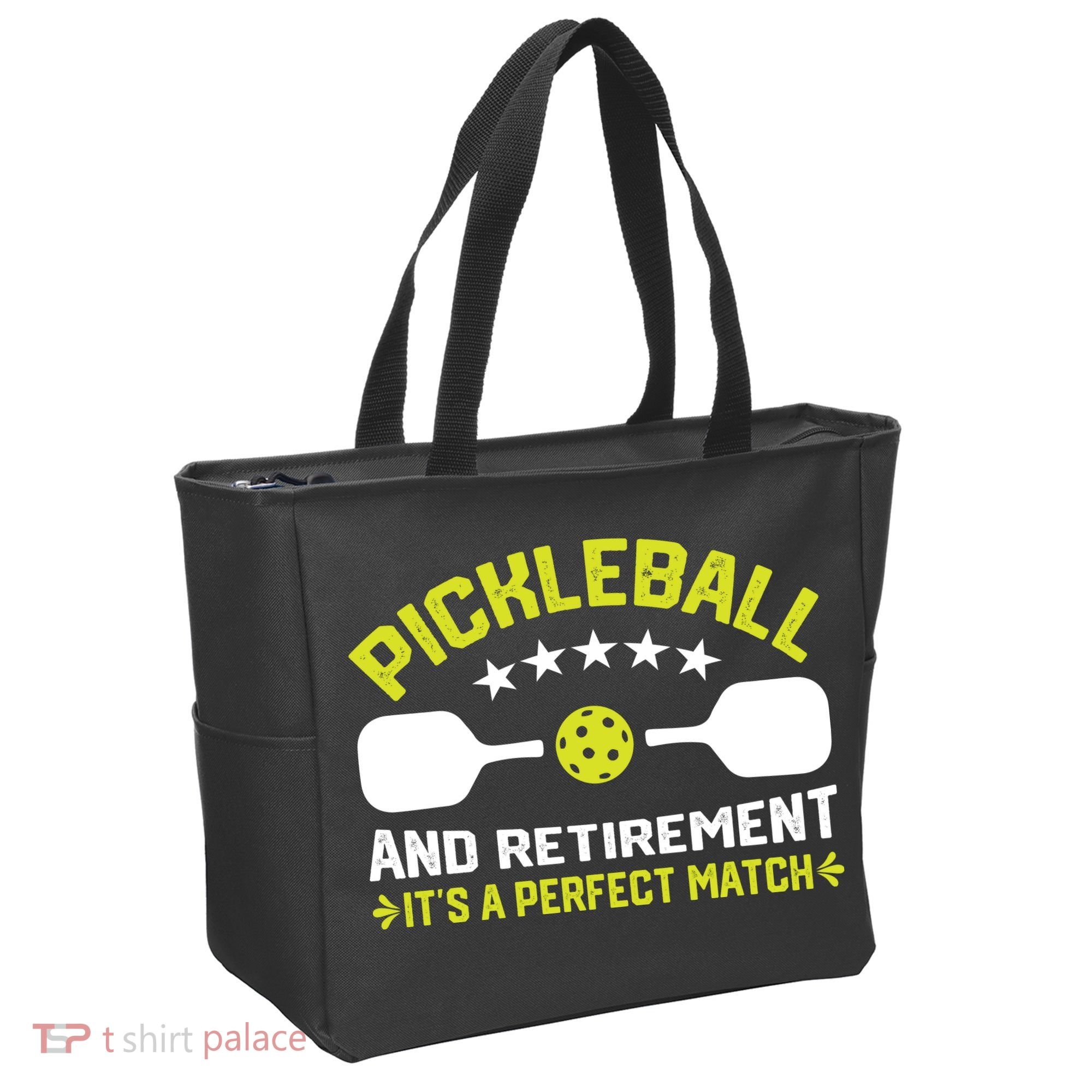 Pickleball And Retirement It's A Perfect Match Tote Bag