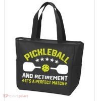 Pickleball And Retirement It's A Perfect Match Tote Bag thumb 3