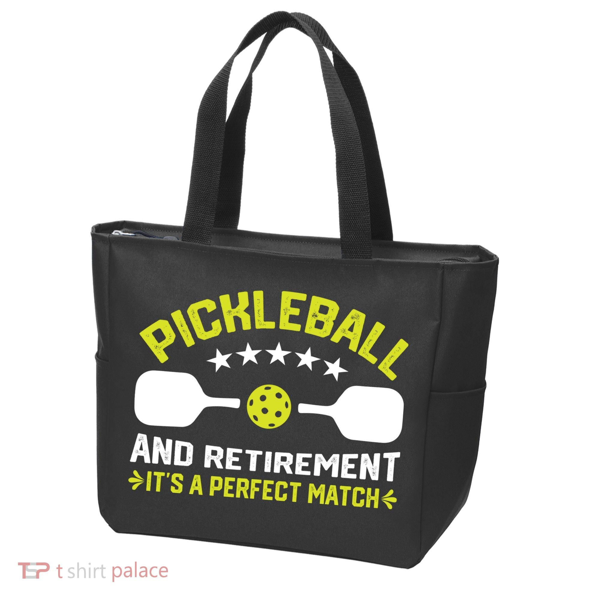 Pickleball And Retirement It's A Perfect Match Tote Bag