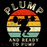 Plump And Ready To Pump Funny Workout Training Sarcastic Gym Cute Gift Coffee Mug thumb 5