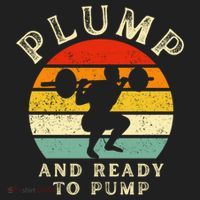 Plump And Ready To Pump Funny Workout Training Sarcastic Gym Cute Gift Beanie thumb 2