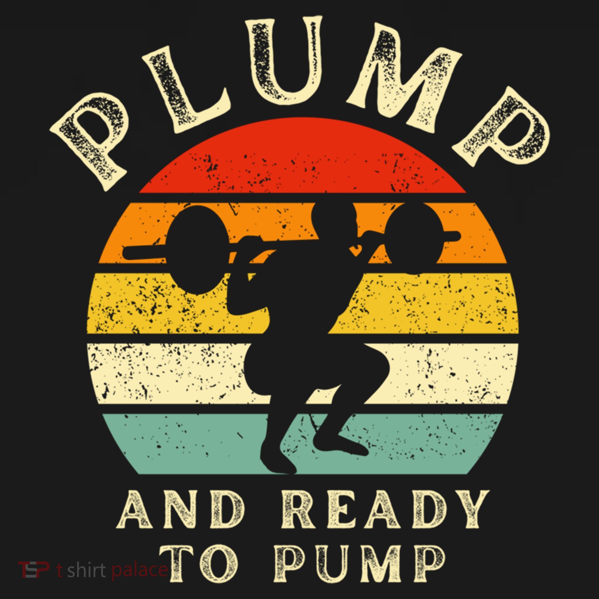 Plump And Ready To Pump Funny Workout Training Sarcastic Gym Cute Gift Visor