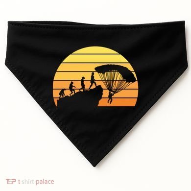 Parachuting Evolution USA-Made Doggie Bandana