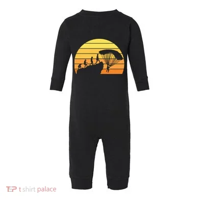 Parachuting Evolution Infant Fleece One Piece