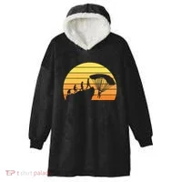 Parachuting Evolution Hooded Wearable Blanket thumb 0