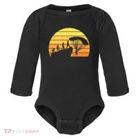 Parachuting Evolution Baby Long Sleeve Bodysuit thumb 0