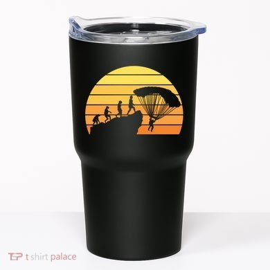 Parachuting Evolution Tumbler