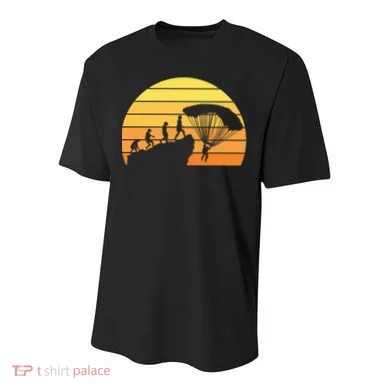 Parachuting Evolution Youth Performance Sprint T-Shirt