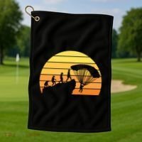 Parachuting Evolution Golf Towel thumb 1