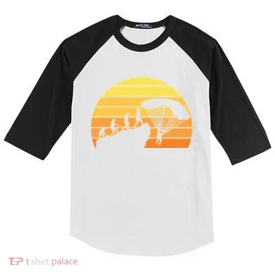 Parachuting Evolution Kids Colorblock Raglan Jersey