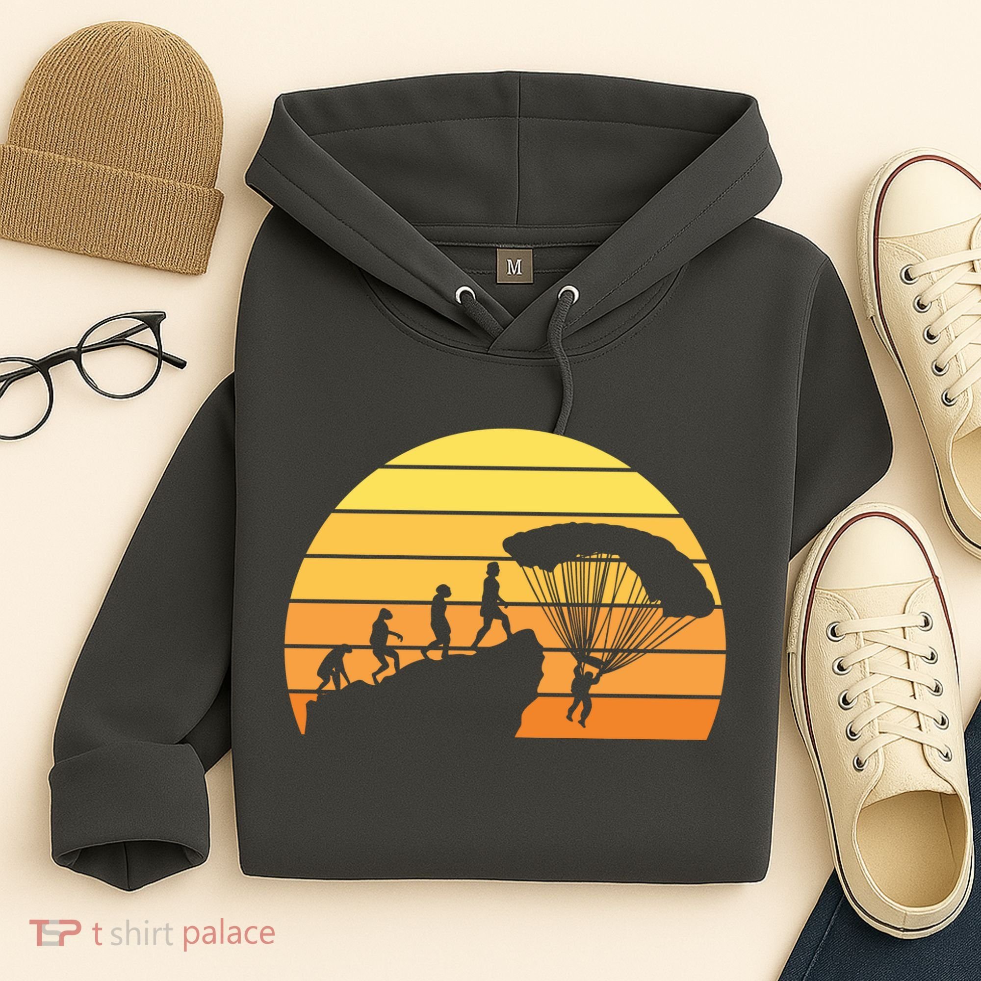 Parachuting Evolution Hoodie