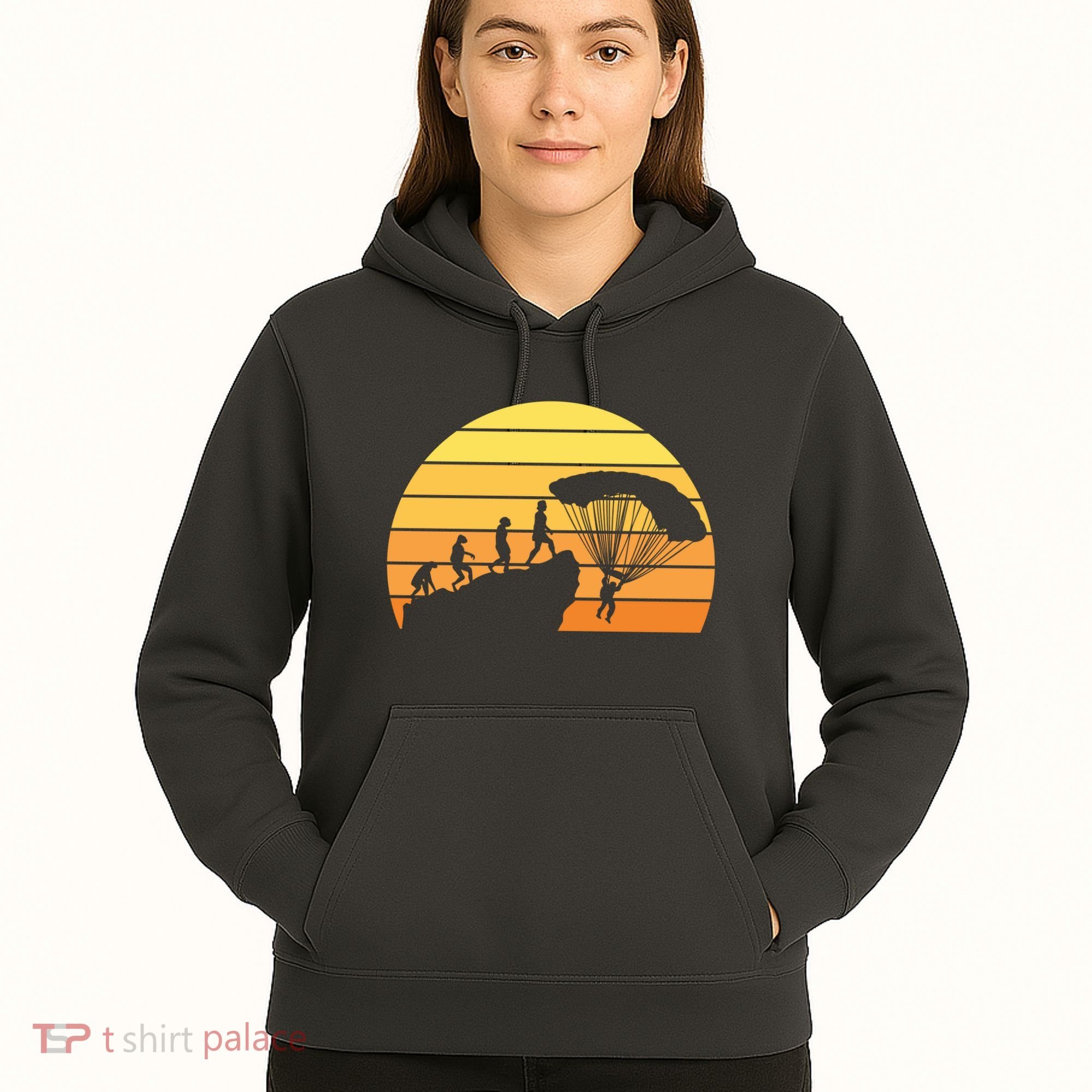 Parachuting Evolution Hoodie