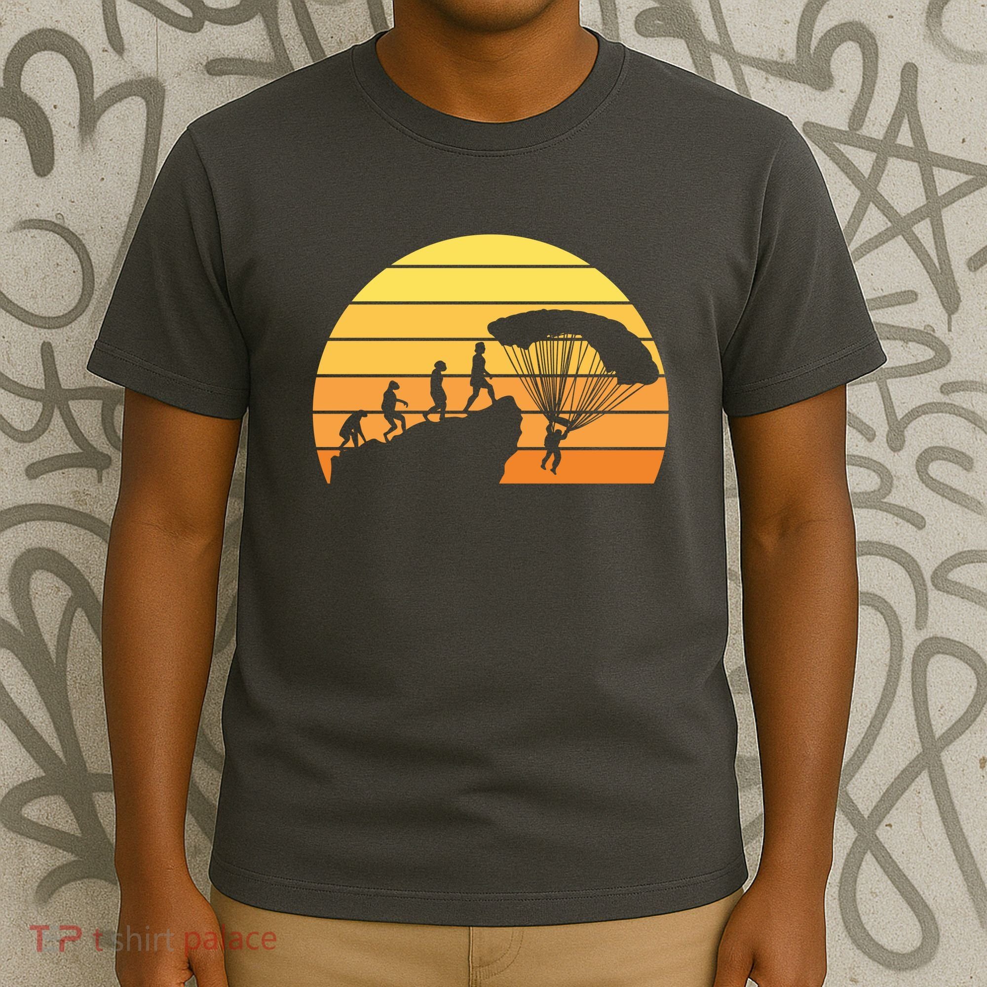 Parachuting Evolution T-Shirt