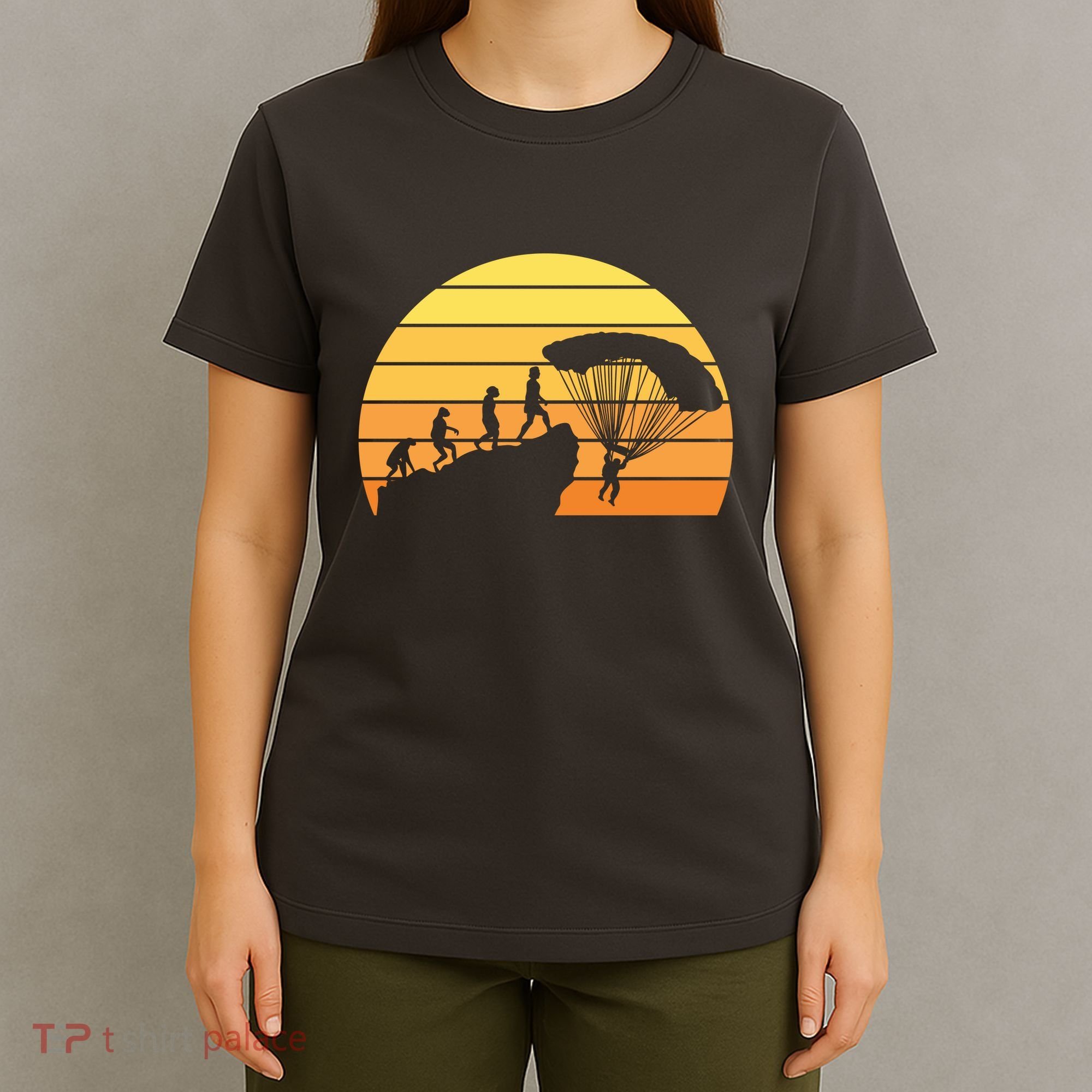 Parachuting Evolution T-Shirt