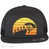 Parachuting Evolution Flat Bill Trucker Hat