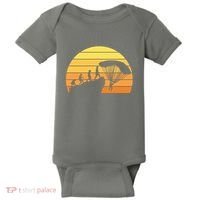 Parachuting Evolution Baby Bodysuit thumb 0