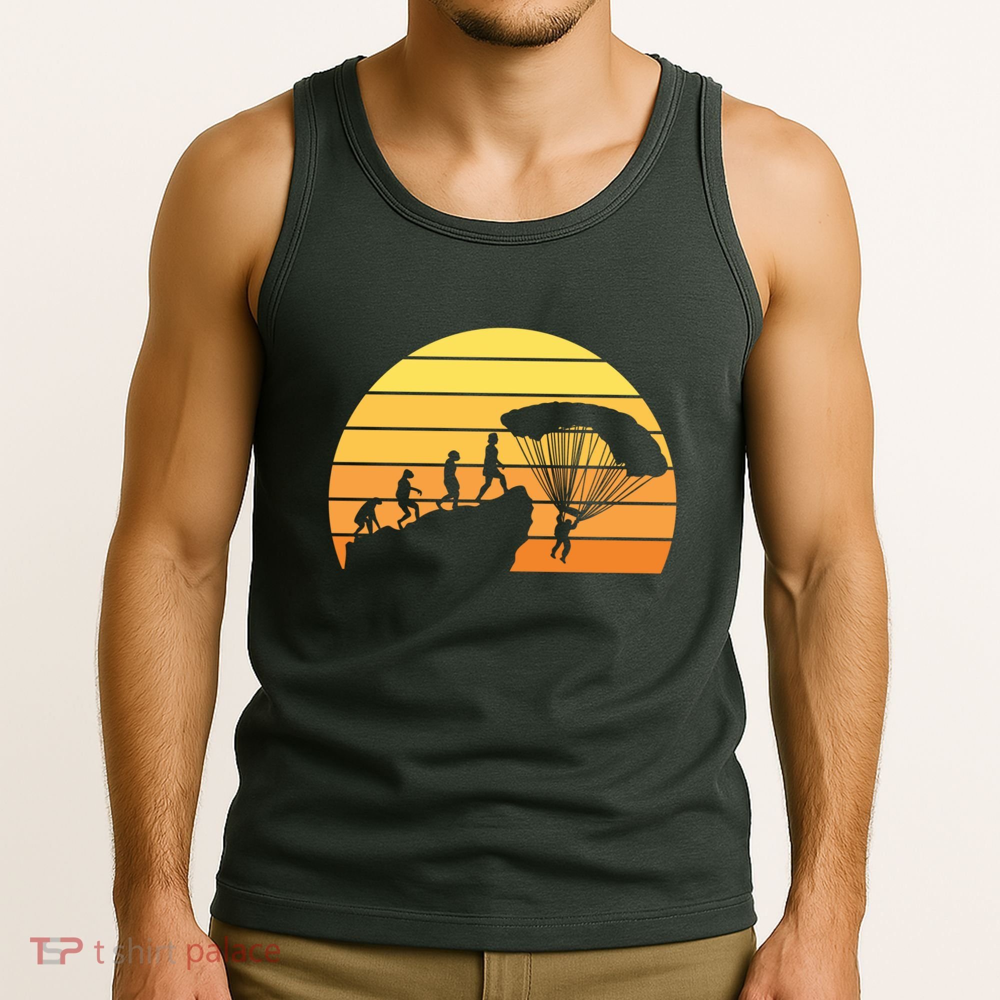 Parachuting Evolution Tank Top