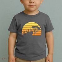Parachuting Evolution Toddler T-Shirt thumb 2