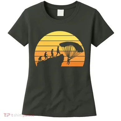 Parachuting Evolution Women's T-Shirt