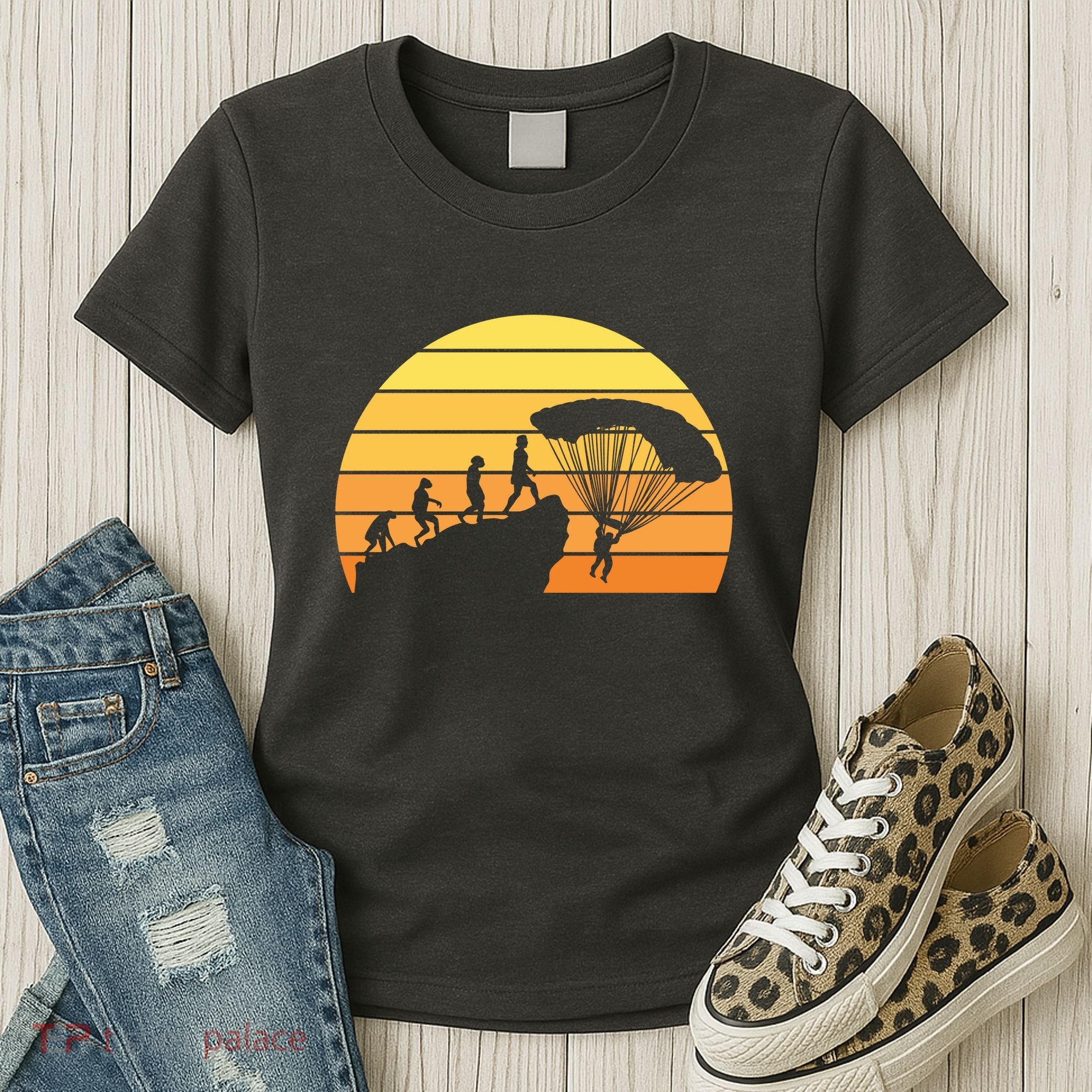 Parachuting Evolution Women's T-Shirt