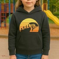 Parachuting Evolution Kids Hoodie thumb 3