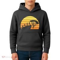 Parachuting Evolution Kids Hoodie thumb 4