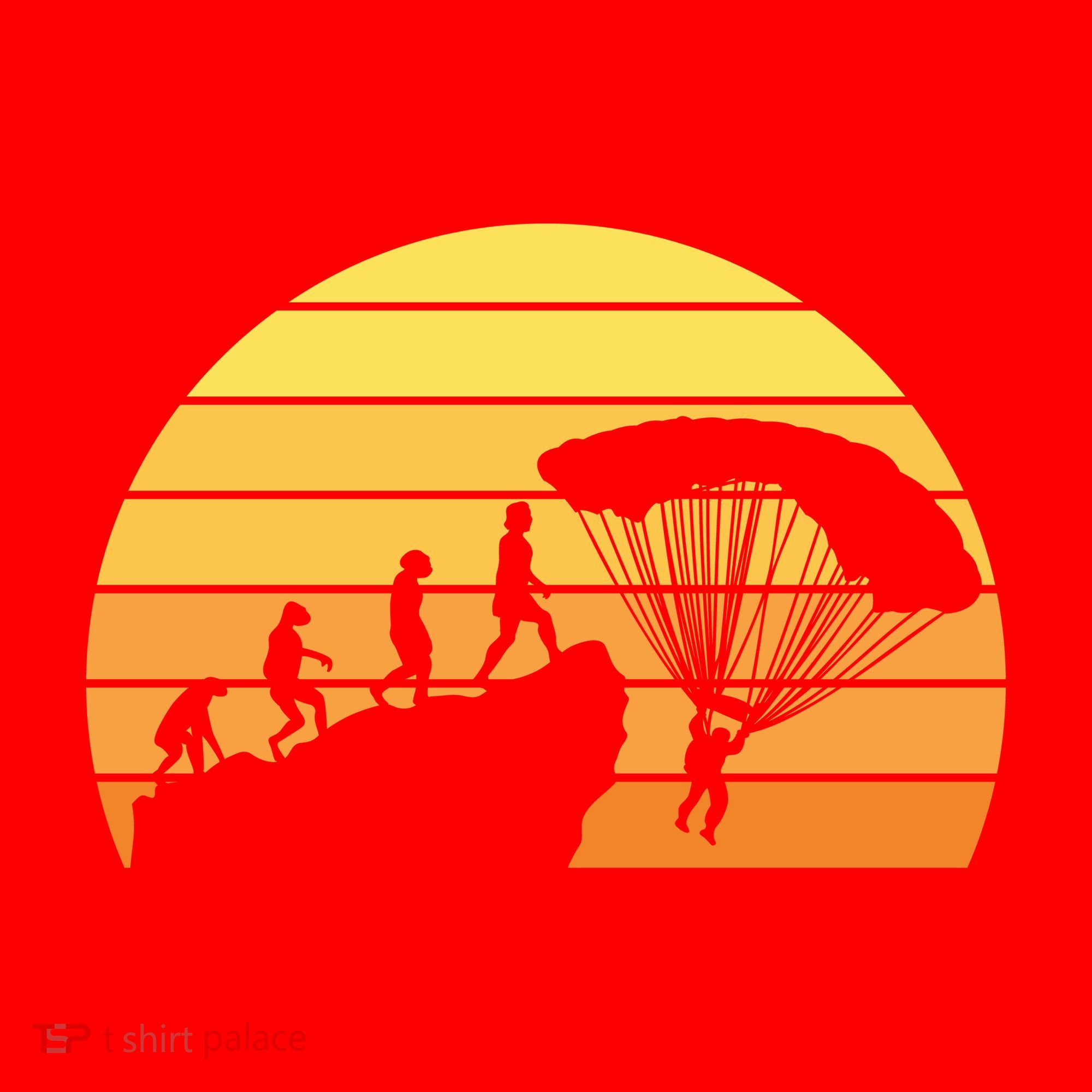Parachuting Evolution Santa Hat
