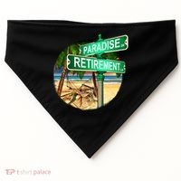 Paradise Dr Retirement Ln USA-Made Doggie Bandana thumb 0