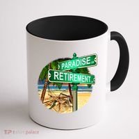 Paradise Dr Retirement Ln Coffee Mug thumb 1