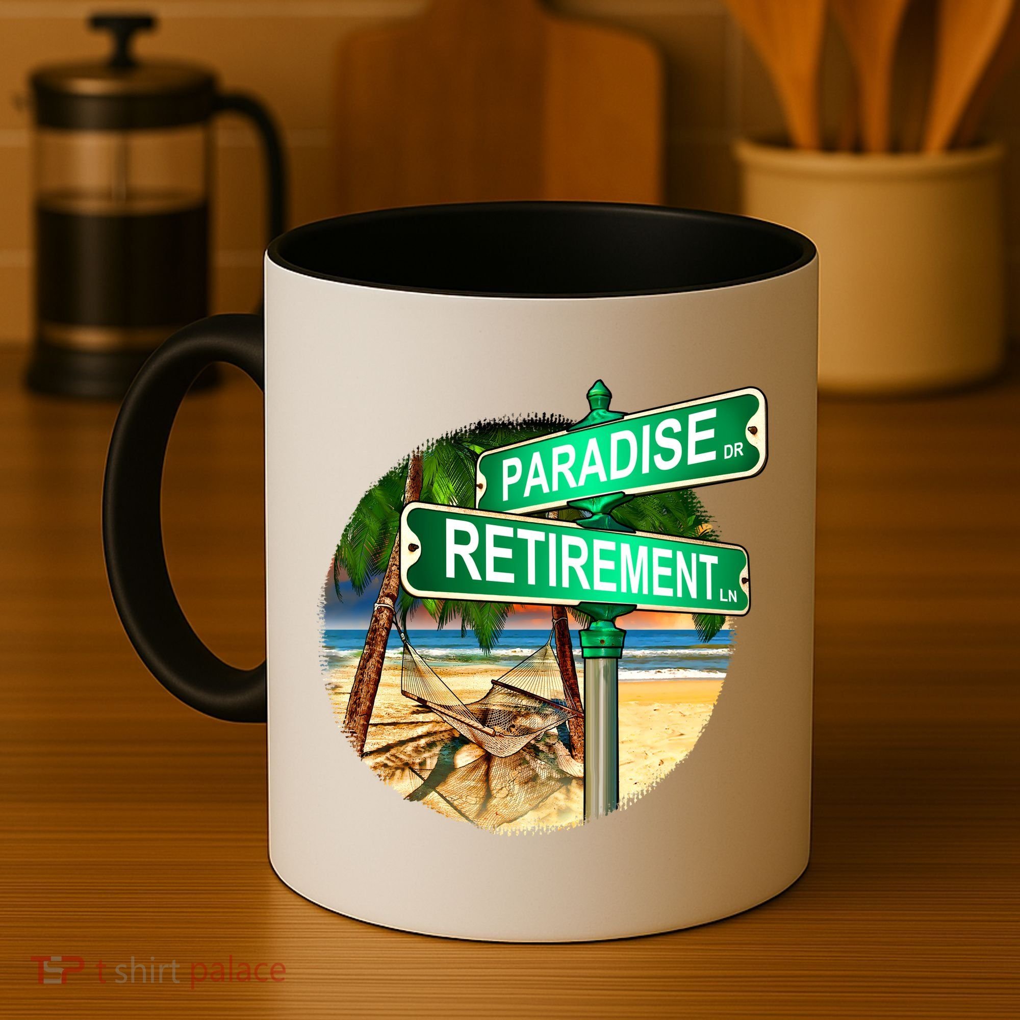 Paradise Dr Retirement Ln Coffee Mug