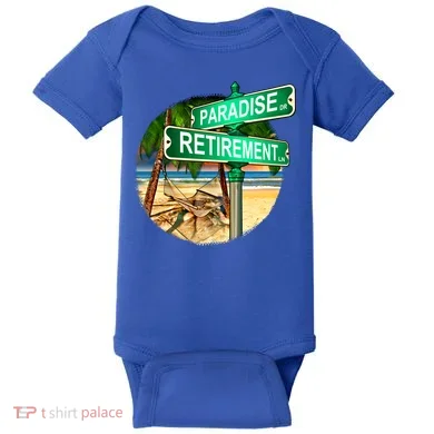 Paradise Dr Retirement Ln Baby Bodysuit